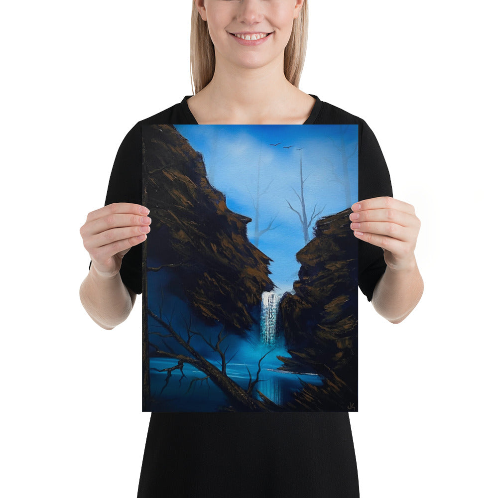 Poster Print - Lover&#39;s Falls by PaintWithJosh