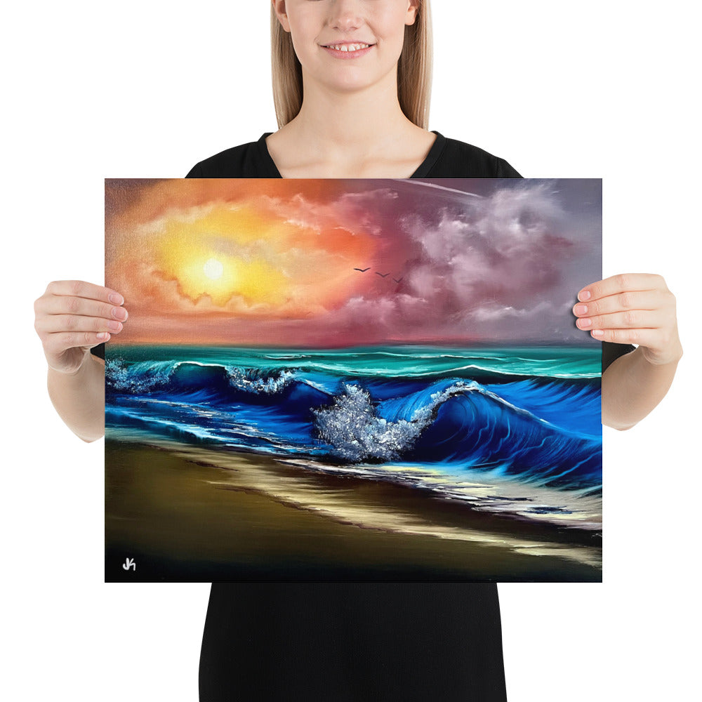 Poster Print - Pirate&#39;s Bay Seascape by PaintWithJosh