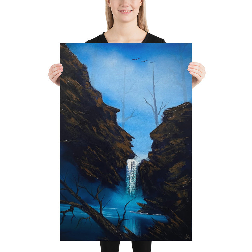 Poster Print - Lover&#39;s Falls by PaintWithJosh