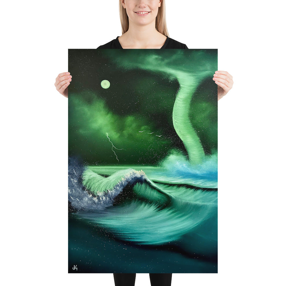 Poster Print - Water Spout Seascape by PaintWithJosh