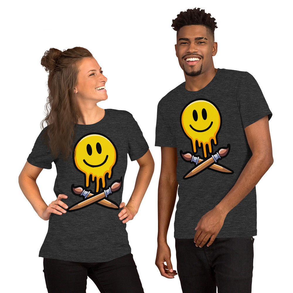 The Grinning Painter t-shirt - Front Print