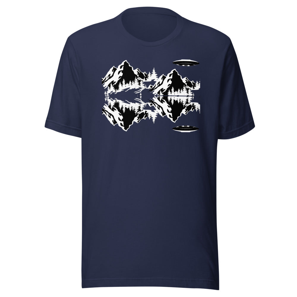 Clothing - UFO Reflections T-Shirt by PaintWithJosh