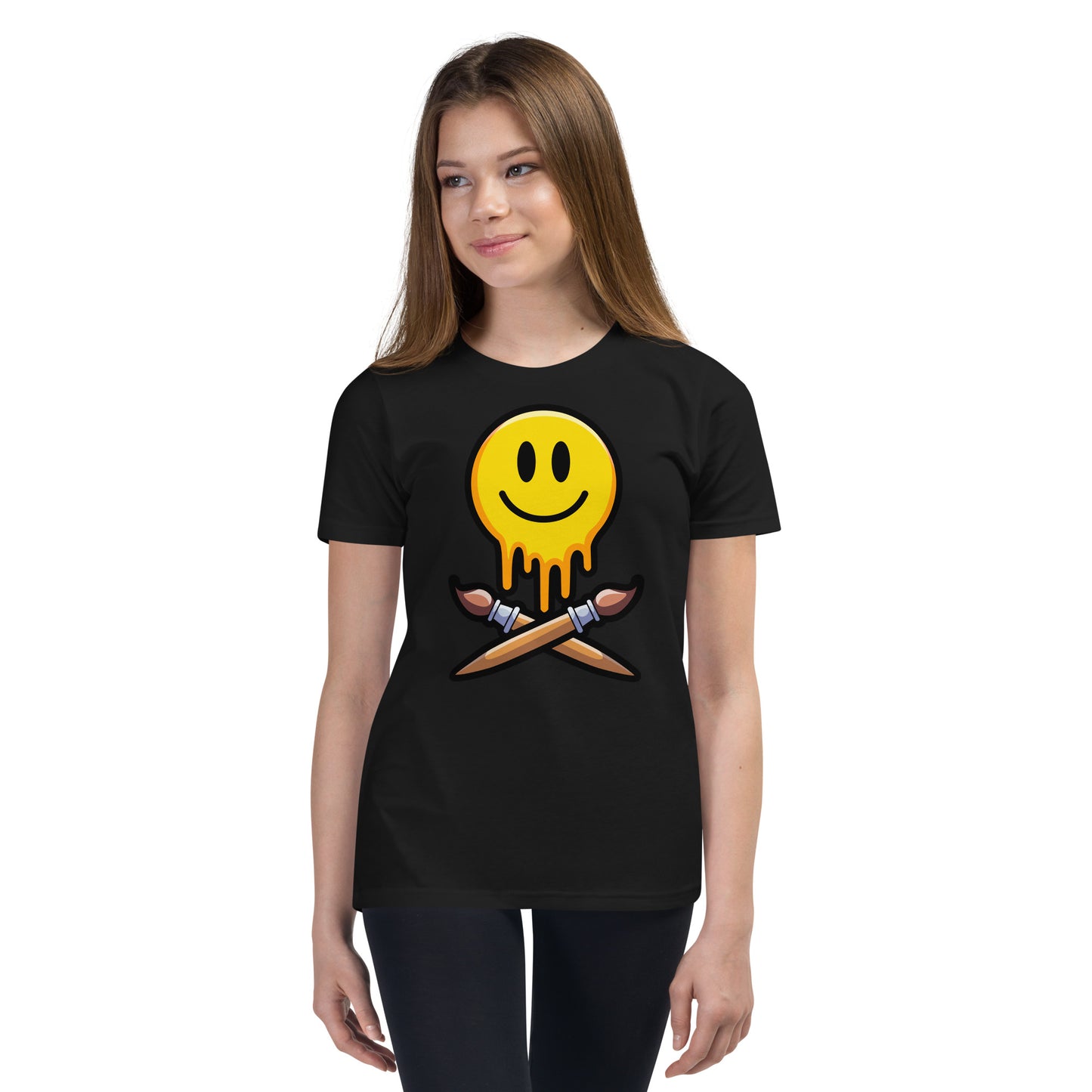 Clothing - The Grinning Painter Kids T-Shirt - Front Print