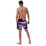 Swimwear - American Flag Patriotic USA Men's swim trunks