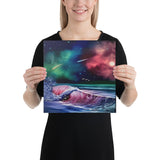 Canvas Print - High Tide Seascape by PaintWithJosh