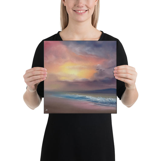Canvas Print - After the Storm - Seascape by PaintWithJosh