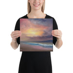 Canvas Print - After The Storm - Seascape by PaintWithJosh