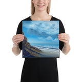 Canvas Print - Hidden Cove Expressionism Seascape by PaintWithJosh