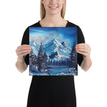 Canvas Print - Lost Winter - Landscape by PaintWithJosh