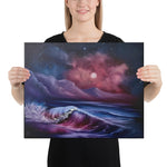 Canvas Print - Sandy Shores Seascape by PaintWithJosh