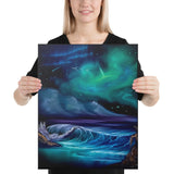 Canvas Print - Galactic Beach Seascape by PaintWithJosh