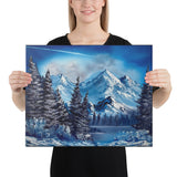 Canvas Print - Lost Winter - Landscape by PaintWithJosh