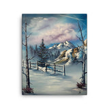 Canvas Print - Winter Christmas by PaintWithJosh