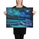 Canvas Print - UFO Beach Seascape by PaintWithJosh