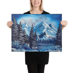 Canvas Print - Lost Winter - Landscape by PaintWithJosh