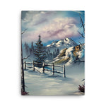 Canvas Print - Winter Christmas by PaintWithJosh