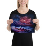 Poster Print - Sandy Shores Seascape by PaintWithJosh