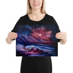 Poster Print - Sandy Shores Seascape by PaintWithJosh