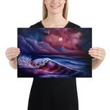 Poster Print - Sandy Shores Seascape by PaintWithJosh