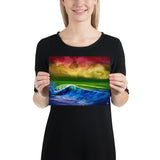 Poster Print - Pride Flag Seascape by PaintWithJosh