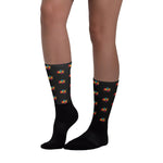 Socks - Paint With Josh splatter Paint Logo Printed on socks