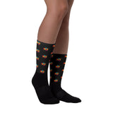 Socks - Paint With Josh splatter Paint Logo Printed on socks