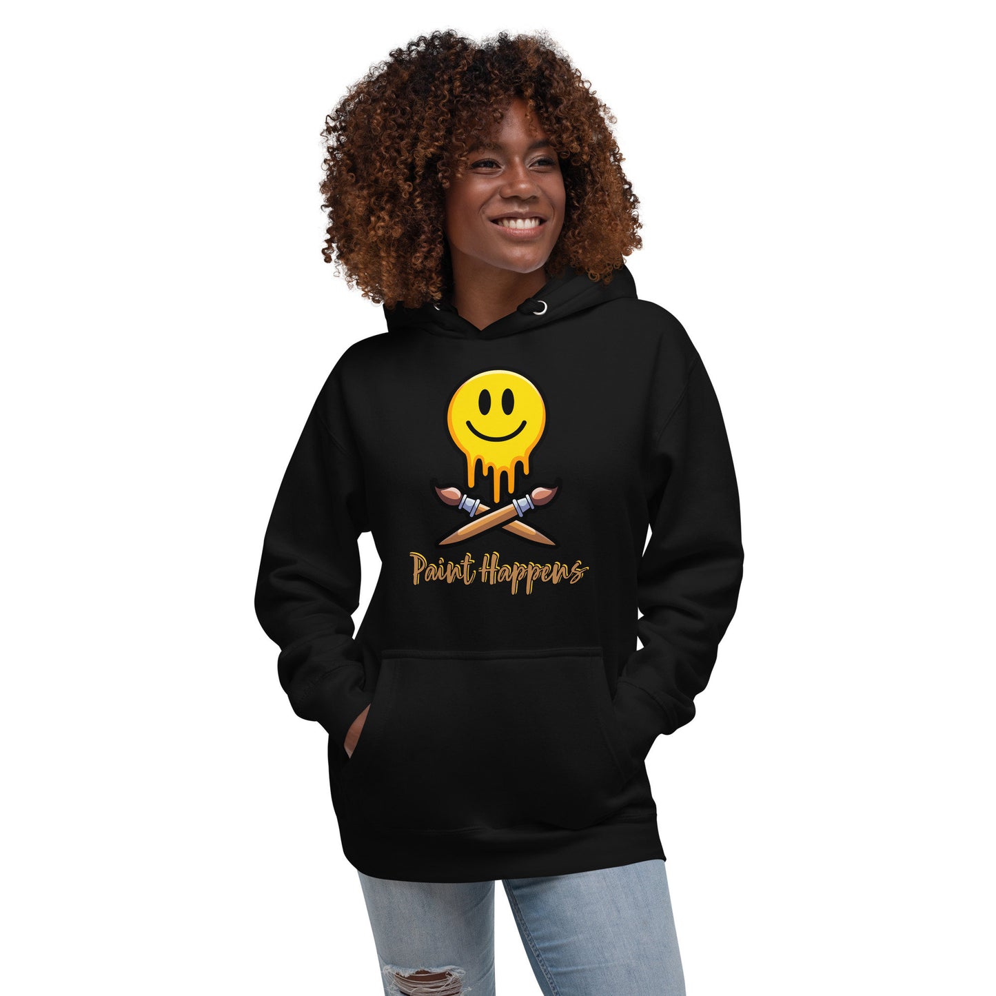 The Grinning Painter Unisex Hoodie