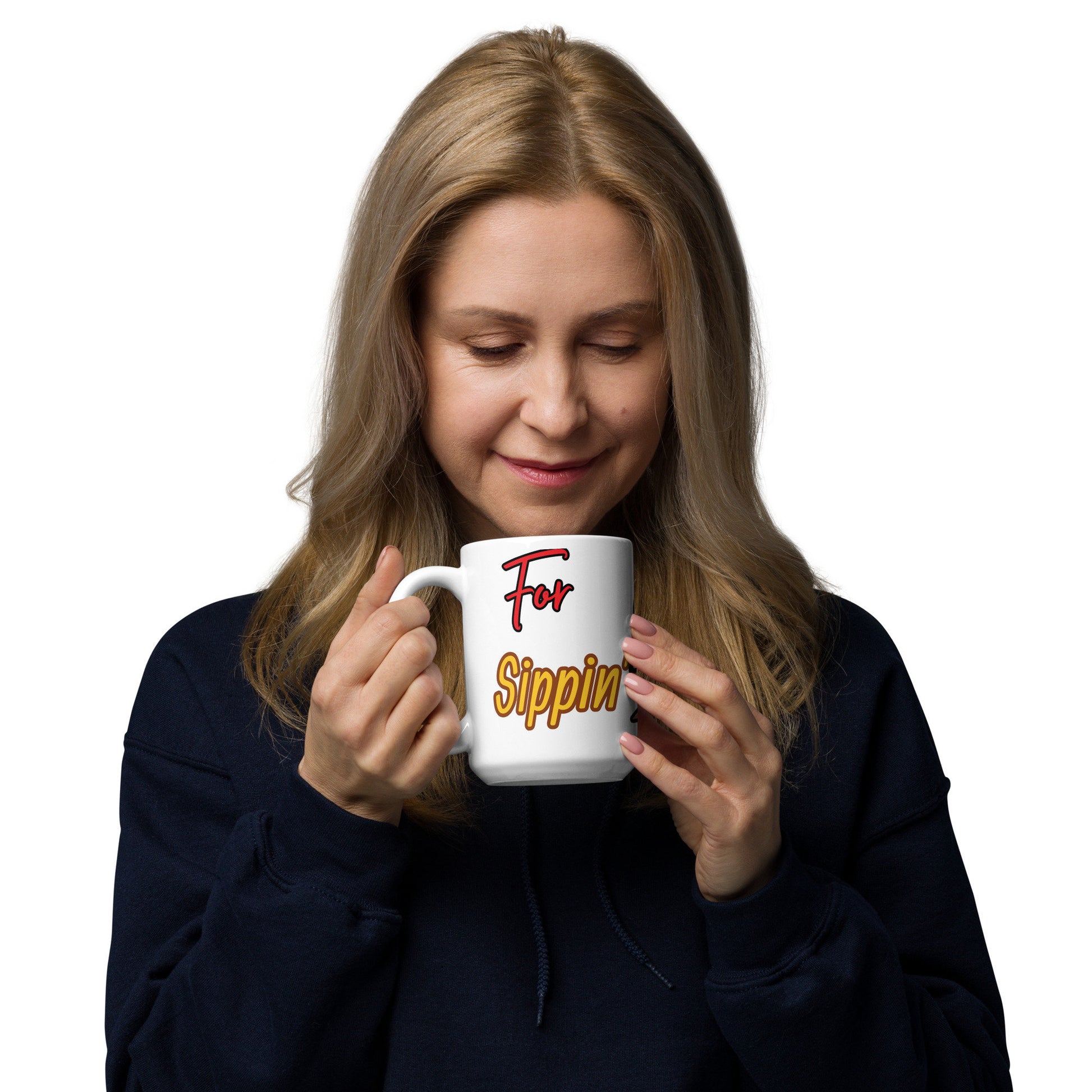 For Sippin&#39; Not Dippin&#39; Ceramic Coffee Mug