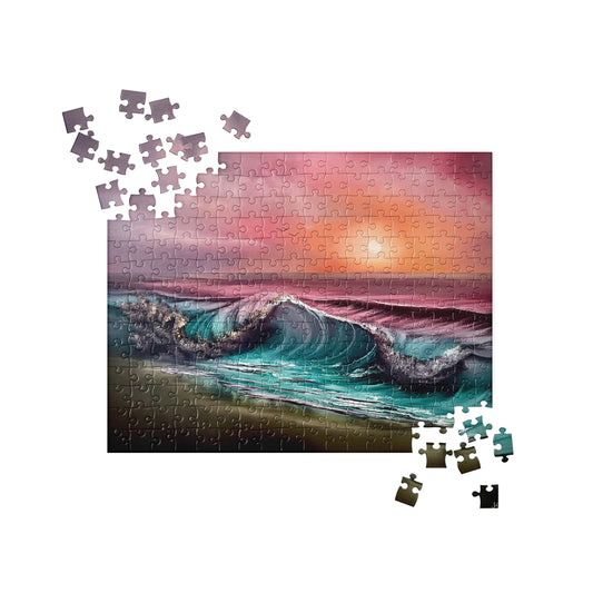 Puzzle - Deathly Shallows Seascape by PaintWithJosh