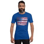 Clothing - American Flag Patriotic Unisex t-shirt by PaintWithJosh