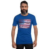 Clothing - American Flag Patriotic Unisex t-shirt by PaintWithJosh