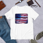 Clothing - American Flag Patriotic Unisex t-shirt by PaintWithJosh