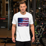 Clothing - American Flag Patriotic Unisex t-shirt by PaintWithJosh