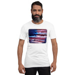Clothing - American Flag Patriotic Unisex t-shirt by PaintWithJosh